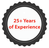 25-years-experience-badge